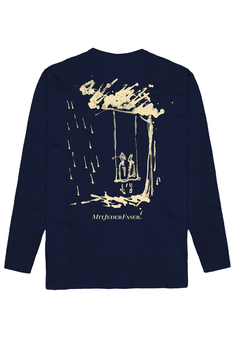 Ivo Martin - MIT JEDER FASER EP Navy - Longsleeve | Neutral-Image